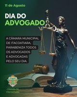 Dia do Advogado | Câmara Municipal de Itacoatiara parabeniza os profissionais pelo seu dia