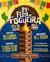 Presidente e Vice-Presidente da Câmara Municipal de Itacoatiara visitam a Vila de Lindóia que se prepara para a 21ª Festa da Fogueira