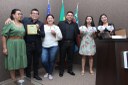 Câmara presta homenagem ao radialista e escritor Floriano Ferreira.