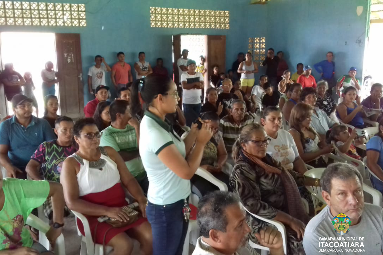 CÂMARA REALIZOU AUDIÊNCIA PÚBLICA NA VILA DE LINDÓIA
