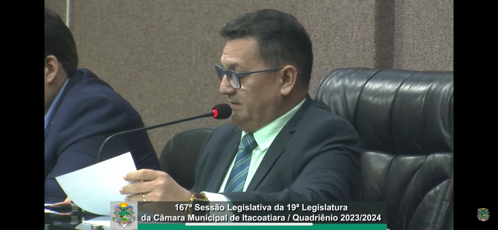 Resumo da 167ª Sessão Legislativa da 19ª Legislatura da Câmara Municipal de Itacoatiara / Quadriênio 2023/2024